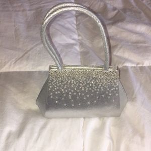 Satin handbag